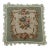 French Traditional Wool Pedi Point Down Pillow With Loop Fringe and Cotton Tassels For Sale