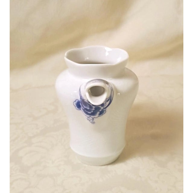Vista Alegre Blue Bird Milk Jug Crown Model Porcelain Creamer Pitcher Discontinued Portugal Chinoiserie Replacement Tableware For Sale In Savannah - Image 6 of 8
