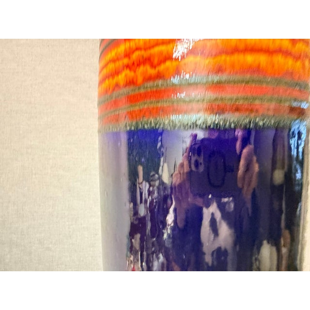 Vintage Fat Lava Floor Vase from Scheurich, 1970s For Sale - Image 18 of 18