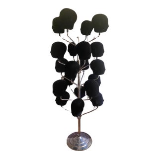 Vintage Hat Rack, Swivels and Spins For Sale