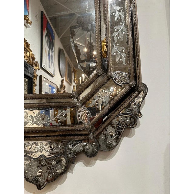 18th Century Venetian Mirror For Sale - Image 10 of 10