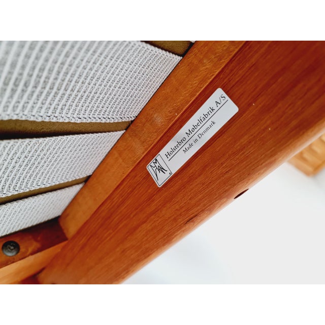 Green Mid-Century Modern Teak Lounge Chair from Holstebro Möbelfabrik A/S, 1960s For Sale - Image 8 of 11
