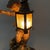 Antique Terracotta Cherub Table Lamp with Wooden Base, Early 1900s For Sale - Image 14 of 18