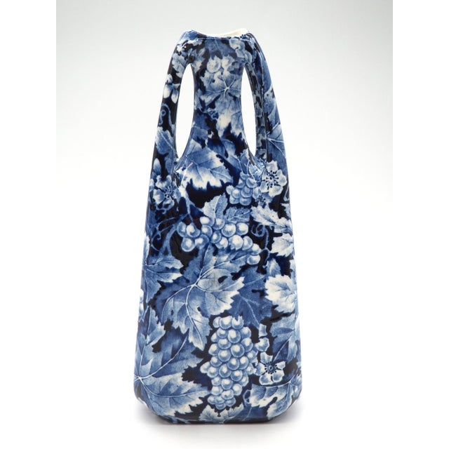 Blue Vase for Rörstrand, Sweden, 1920s For Sale - Image 3 of 11