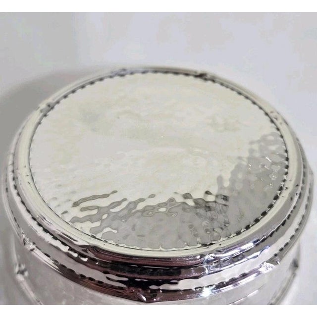 Edwardian Arts and Crafts Sterling Silver Trinket Box from Marples & Co., 1906 For Sale - Image 10 of 18