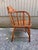 Mid 20th Century Pair of Arts and Crafts Firehouse Oak Windsor Pub Chairs For Sale - Image 5 of 17