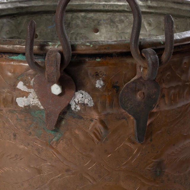 Large Copper Pot For Sale - Image 9 of 10
