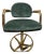 Vintage Chromacraft High Top Barstools With Wooden Armrest For Sale