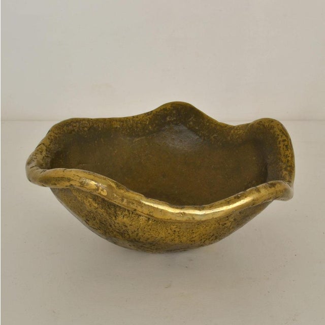 Decorative Organic Bronze Bowls, 1970s, Set of 3 For Sale - Image 13 of 17