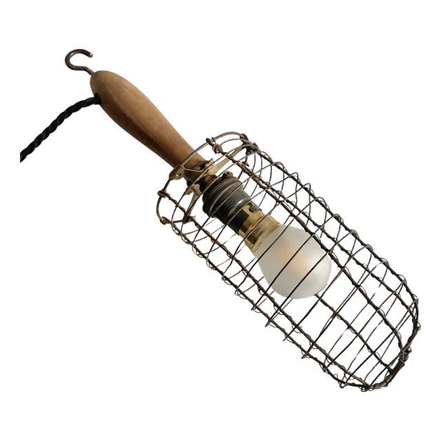 Ancient French Hand Lamp, 1920s For Sale