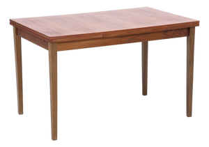 Mid-Century Extendable Dining Table in Teak, 1960s