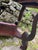 Wood Antique Wooden Desk Console Table For Sale - Image 7 of 9
