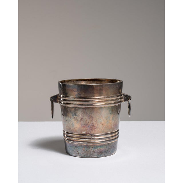 Mid 20th Century Mid 20th Century France Silver Ice Bucket For Sale - Image 5 of 15