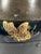 Late 19th Century Certified Antique Chinese Elm & Fir Wooden Rice Measuring Container / Bucket Anhui Province With Gold Butterflies and Moths, Qing Dynasty For Sale - Image 5 of 11
