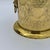 Late 19th Century Antique Brass Tea Caddy With Lion Head Ring Handles, Engraved Décor, Domed Lid For Sale - Image 5 of 9