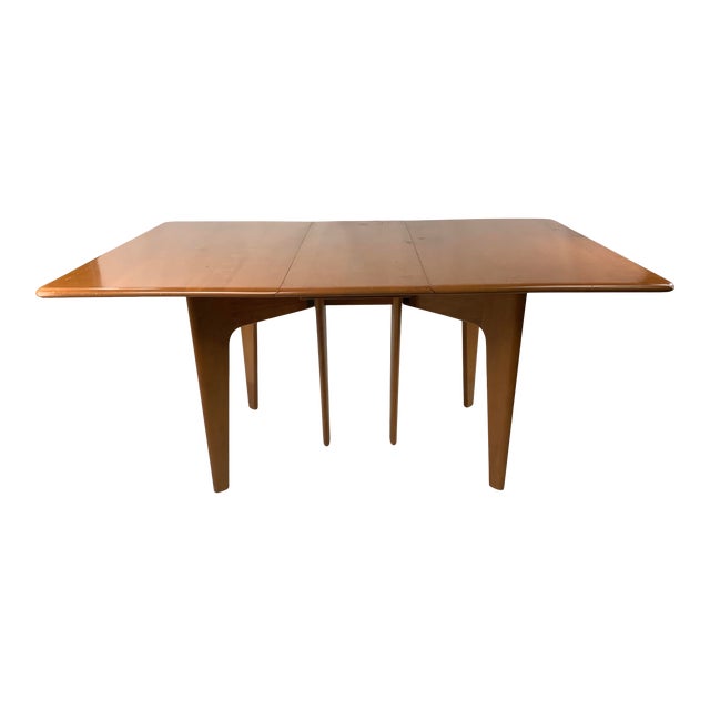 Mid-Century Modern Heywood Wakefield Drop Leaf Dining ...