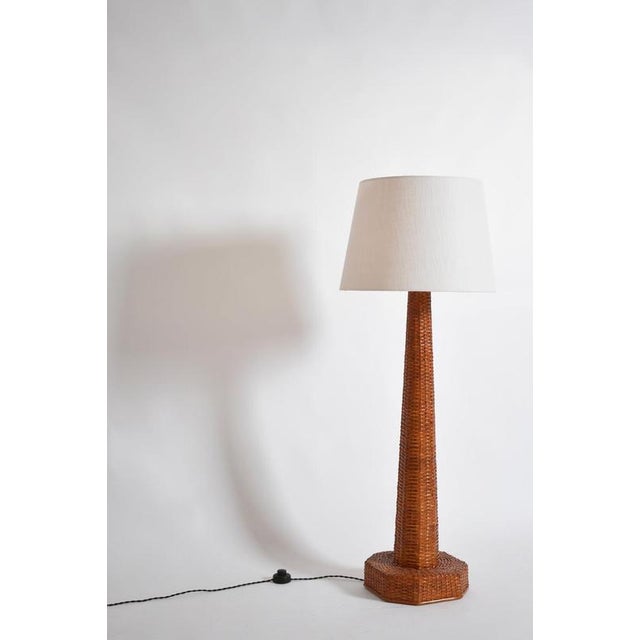 Contemporary Caprarola Braided Floor Lamp by Barracuda Interiors For Sale - Image 3 of 5