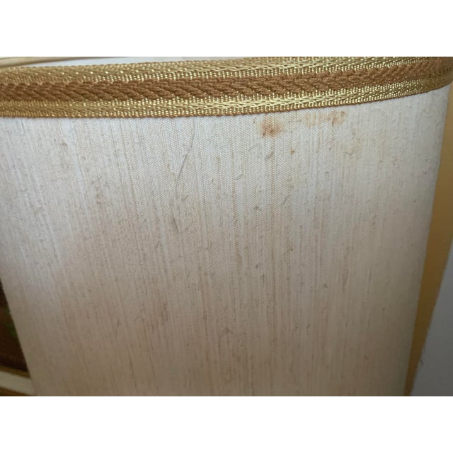 Neoclassical Brass and Stone Table Lamp, 1950s For Sale - Image 15 of 18