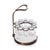 White Tequilero 10-Piece Tequila Shot Set with Marble Cutting Board, Gold For Sale - Image 8 of 8