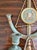 Borghese Pair of Italian Neoclassical Sconces in Celadon Green and Gilt For Sale - Image 4 of 16