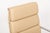 Eames Herman Miller Tall Tan Leather Office Chair Aluminum Group For Sale - Image 10 of 13