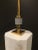 Vintage 1960s Square Column Calacatta Gold Marble Lamp Attributed to T. H. Robsjohn-Gibbings For Sale In Columbia, SC - Image 6 of 12