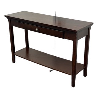 Contemporary Single Drawer Console For Sale