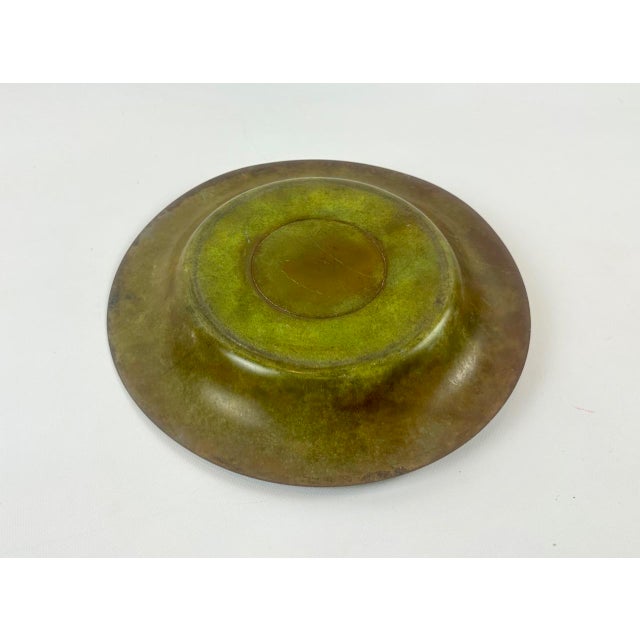 Art Deco Danish Bronze Dish from Ægte Ildfast, 1930s For Sale - Image 6 of 10