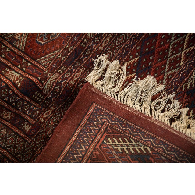 Vintage Fine Bokhara Rug - 12'2" X 14'8" For Sale - Image 14 of 15