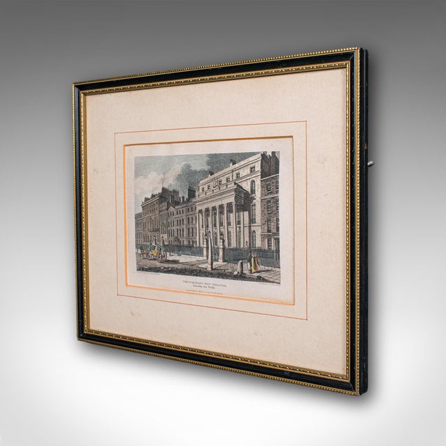 Victorian Antique Hospital Picture, Lincoln's Inn Fields, London, Art, Medical, Victorian For Sale - Image 3 of 9