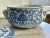 Blue Blue and White Chinese Lidded Bowl For Sale - Image 8 of 10