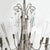 Mid-Century Modernist Eight Arm Chandelier in Cut Crystal & Polished Nickel For Sale - Image 12 of 14