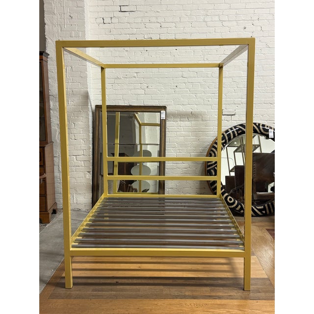 Design Plus Gallery presents a Queen Size Architecture Bed Frame from Room & Board. This bed frames design pairs a linear...