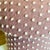 Textile Mushroom Ottoman in Petal Pink Wool Dot For Sale - Image 7 of 10