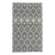 9x12 Modern Kilim Black Diamond Geometric Handmade Wool Carpet Rug For Sale