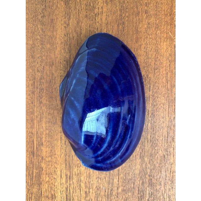Vintage Ceramic Shell Sculpture For Sale - Image 3 of 18