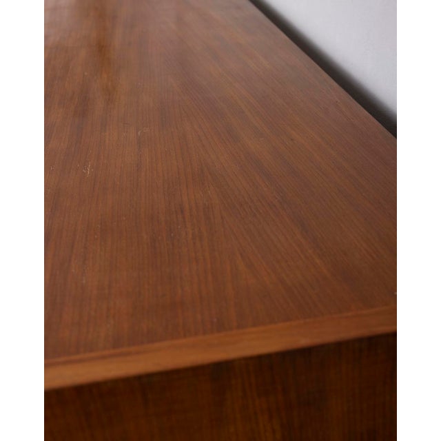 Vintage Italian Sideboard in Teak, 1970s For Sale - Image 9 of 10