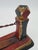 Brown Wooden Folk Moving Toy Dancing Couple in Polychrome, 1900 For Sale - Image 8 of 15