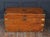 19th Century Antique Camphor Wood Military Campaign Chest, 1880 For Sale - Image 5 of 15