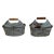 Farmhouse Vintage Galvanized 4-Way Bucket For Sale - Image 3 of 5