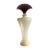 Crystal and Gold Murano Glass Bottle with Cap from Vetreria Anfora, 1986 For Sale
