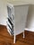Antique Art Deco Curved Leg Steel Metal Medical Dental Pharmacy Cabinet With 3 Drawers For Sale In Chicago - Image 6 of 11