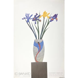 1980 Ed Baynard Watercolors Exhibition Poster For Sale