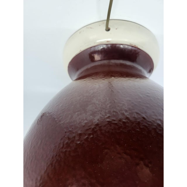 Ceramic Large French Ceramic Table Lamp by Hubert Olivier, 1990s For Sale - Image 7 of 16