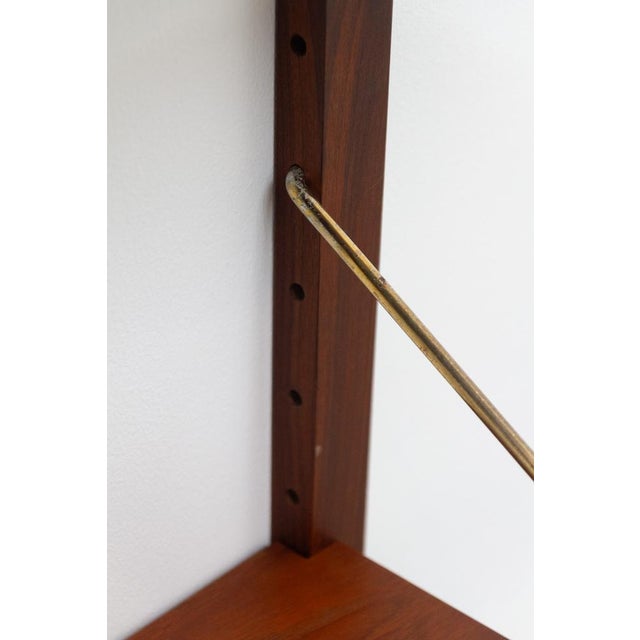 Danish Modern 1-Bay Modular Teak Wall Unit by Poul Cadovius for Cado, 1960s For Sale - Image 13 of 18