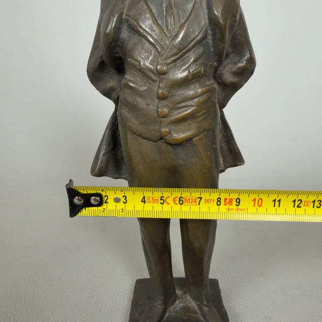 Bronze Full-Length Statue of Giuseppe Verdi, 20th Century For Sale - Image 10 of 12