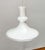 Cream Vintage Danish Etude Glass Pendant Lamp by Michael Bang for Royal Copenhagen, Holmegaard, 1970s For Sale - Image 8 of 18
