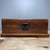 This lovely vintage rectangular storage box is handcrafted from warm pear wood. The lid features intricate mother-of-pearl...