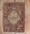 Textile An Early 20th Century Persian Kerman Pictorial Rug - 2'4" x 3'3" For Sale - Image 7 of 7