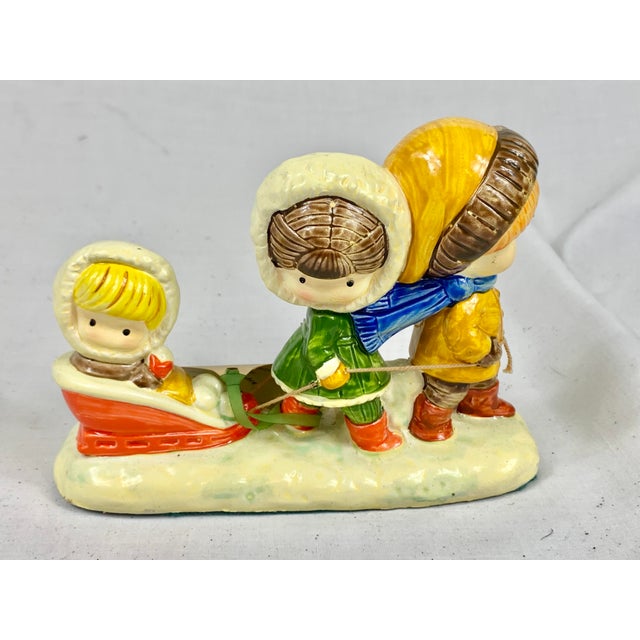 Adorable vintage figurine. Made in 1972 with the original tags still on it. Designed by Joan Walsh Aglund. Features three...